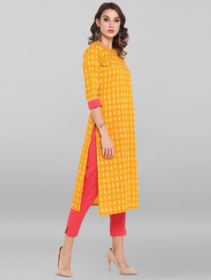 ikat kurta pant set - 16824457 - Standard Image - 2