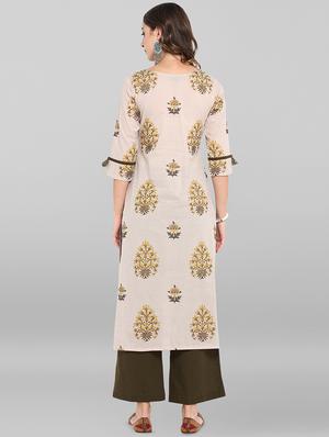 floral kurta palazzo set - 16824467 - Standard Image - 3