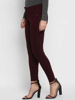 high rise solid jeggings - 16824672 - Standard Image - 2