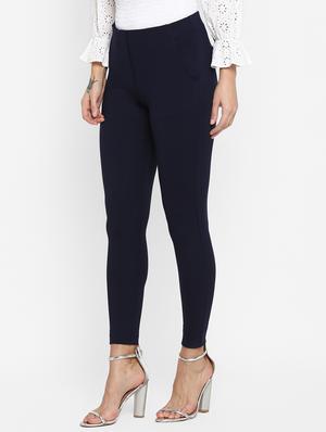 high rise solid jeggings - 16824675 - Standard Image - 2