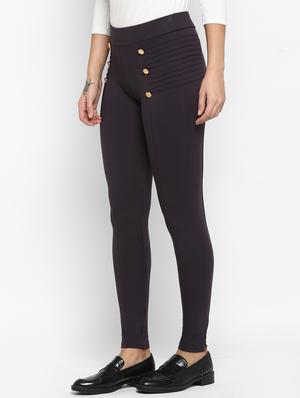 high rise solid jeggings - 16824676 - Standard Image - 2