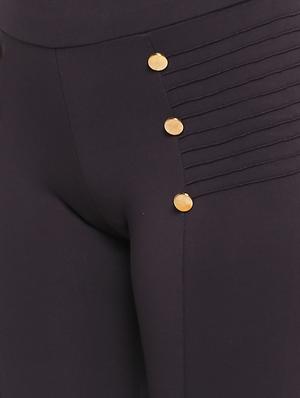 high rise solid jeggings - 16824676 - Standard Image - 5