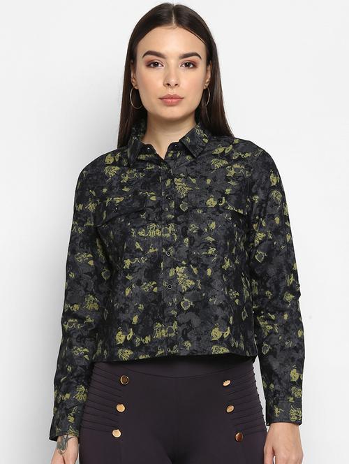 camouflage long sleeved shirt - 16824701 - Standard Image - 1