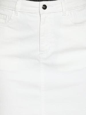 high rise frayed hem jeans - 16824876 - Standard Image - 5