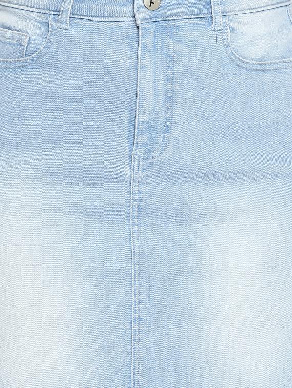 frayed hem stone washed jeans - 16824877 - Zoom Image - 5