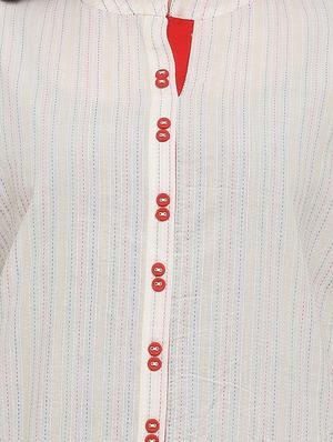 kaantha work kurta palazzo set - 16825089 - Standard Image - 4