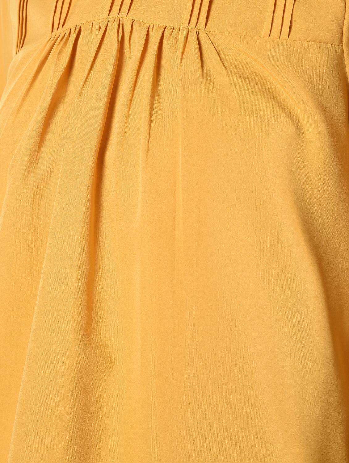 pin tucks detail solid top - 16825147 - Zoom Image - 6