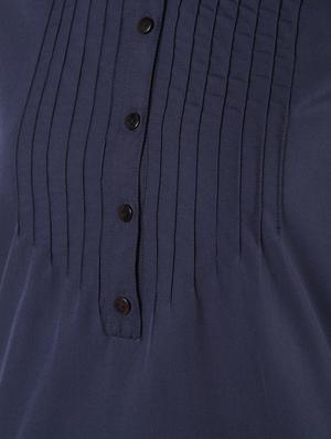 bell sleeves solid straight kurta - 16825160 - Standard Image - 5