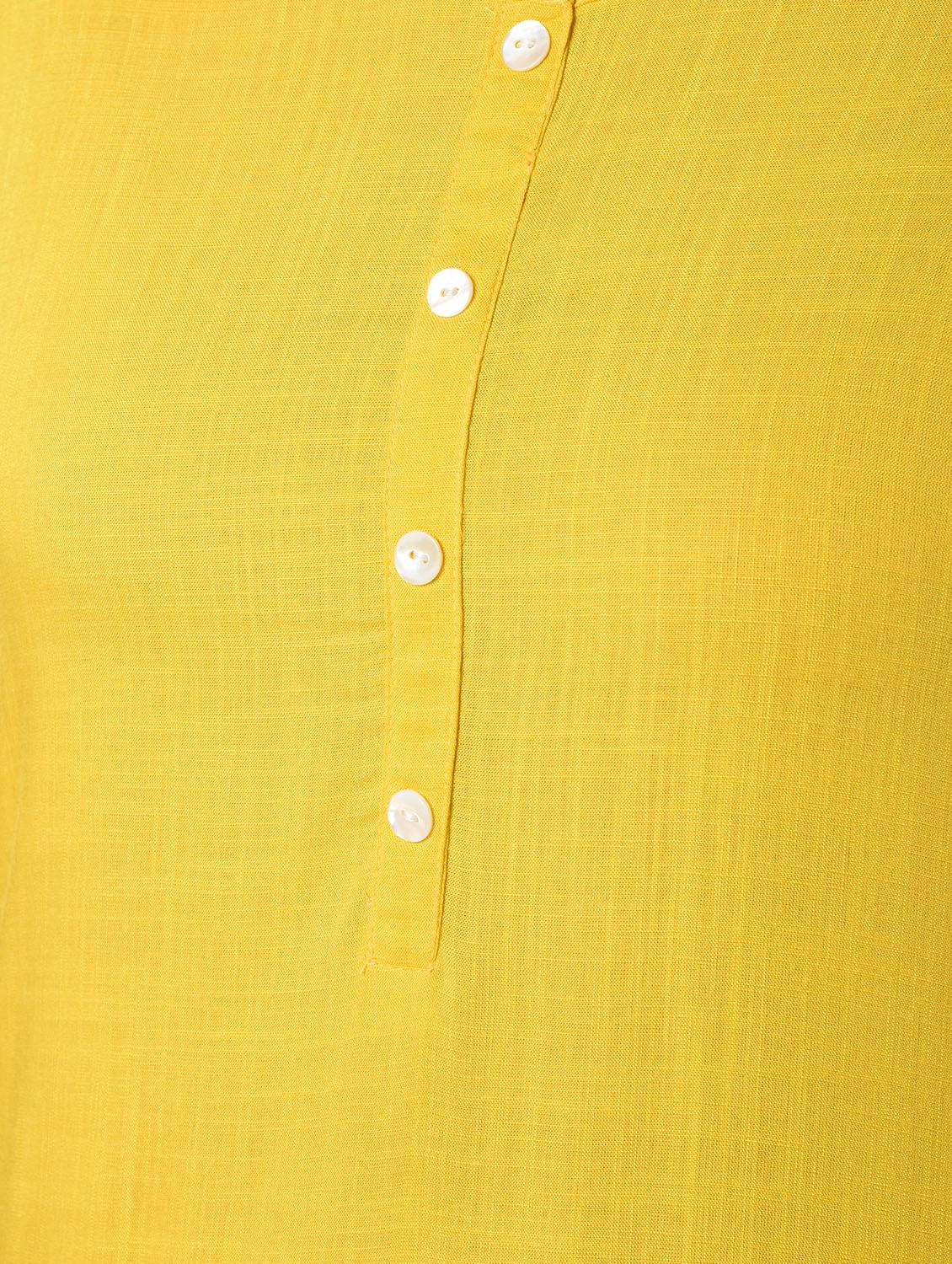 solid straight kurta - 16825173 - Zoom Image - 5