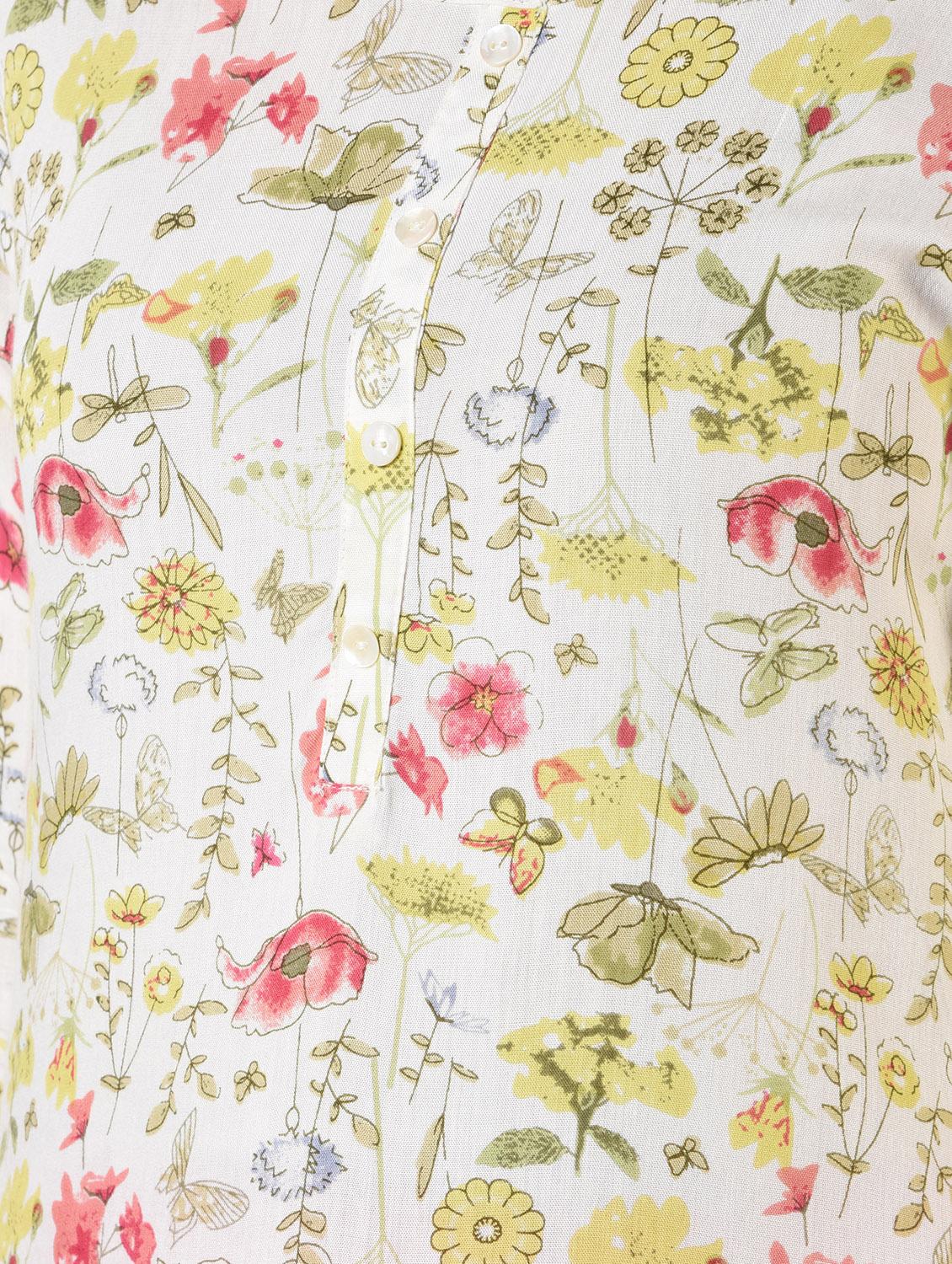 floral straight kurta - 16825176 - Zoom Image - 5