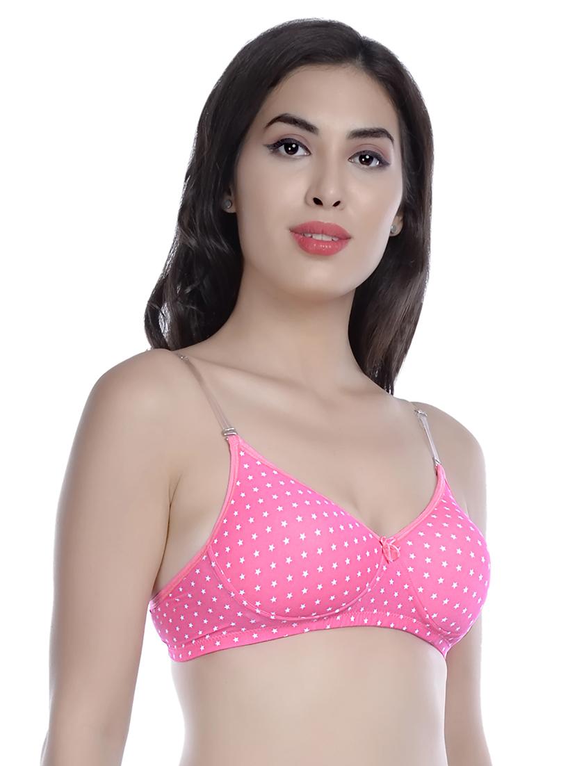 detachable strap polka dot bra - 16825271 - Zoom Image - 2
