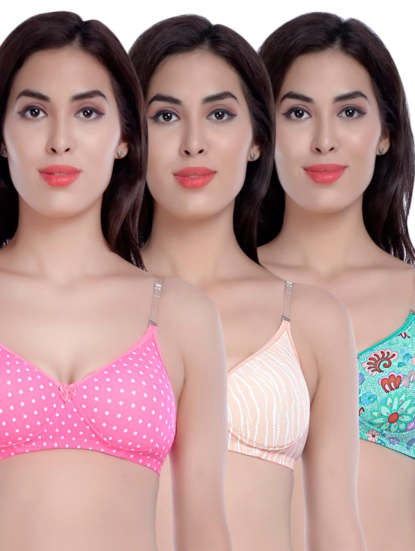 set of 3 detachable strap animal bra - 16825277 - Zoom Image - 1
