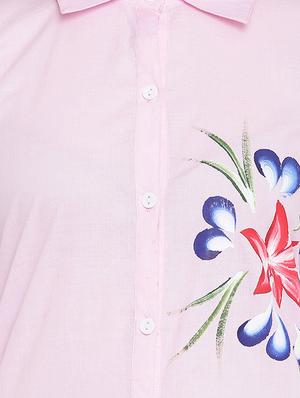 printed straight kurta - 16825292 - Standard Image - 4