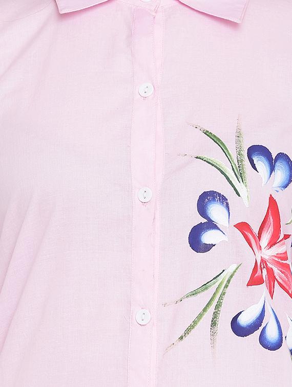 printed straight kurta - 16825292 - Zoom Image - 4