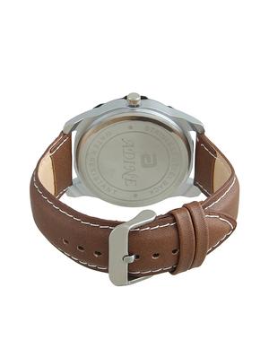 adine classic round stylish analog men"watch - 16825421 - Standard Image - 3