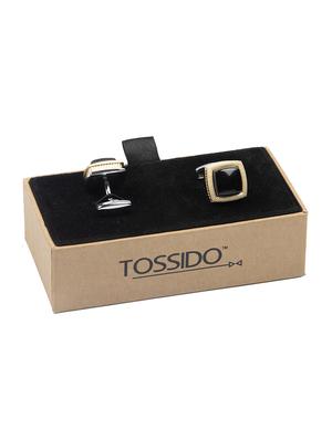 black metal cufflinks - 16825595 - Standard Image - 3