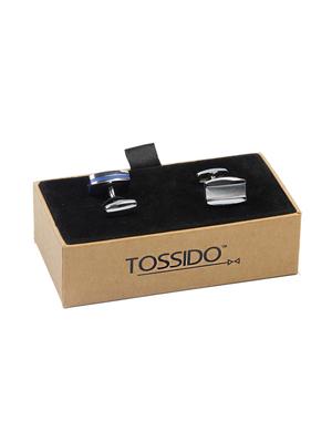 silver metal cufflinks - 16825613 - Standard Image - 3