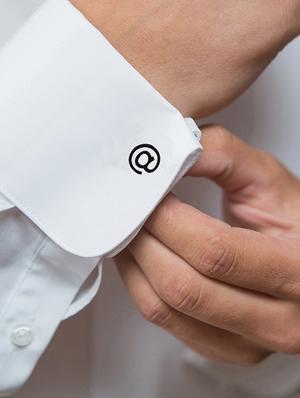 black metal cufflinks - 16825625 - Standard Image - 2