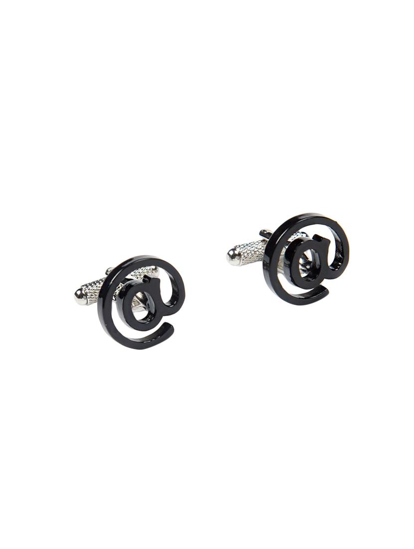 black metal cufflinks - 16825625 - Zoom Image - 1