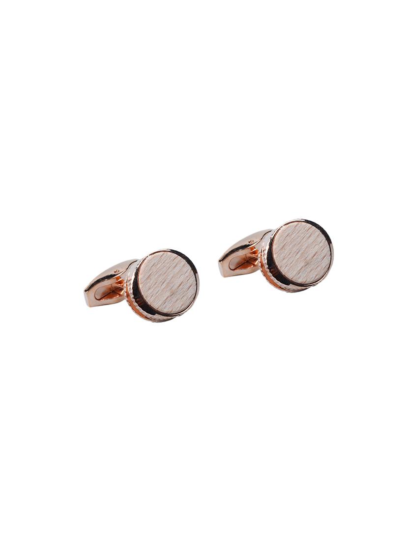 gold metal cufflinks - 16825647 - Zoom Image - 1