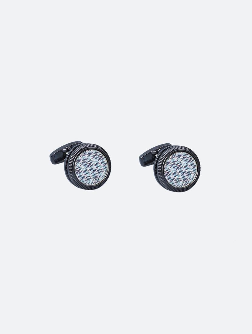 grey metal cufflinks - 16825657 - Zoom Image - 1