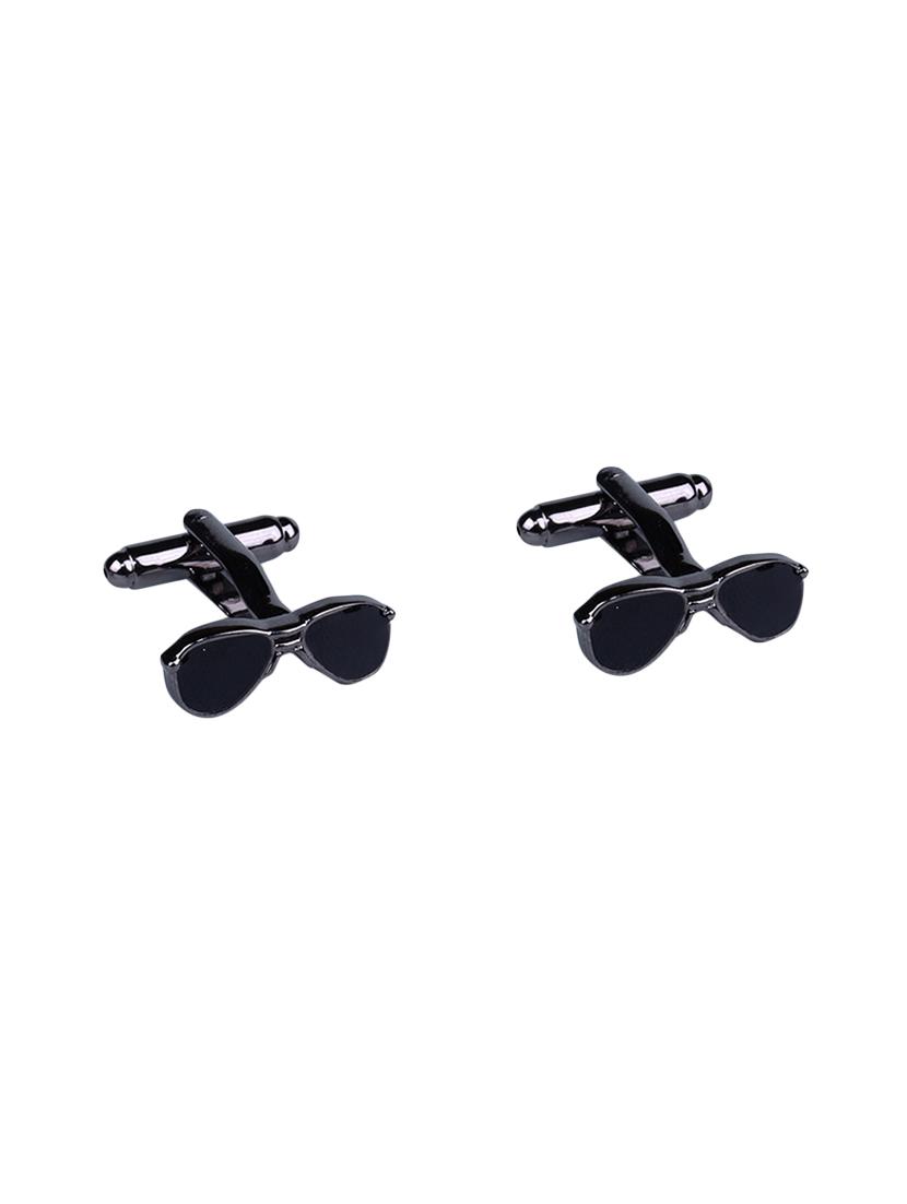 black metal cufflinks - 16825668 - Zoom Image - 1