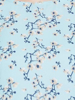 lace detail floral top - 16826099 - Standard Image - 5