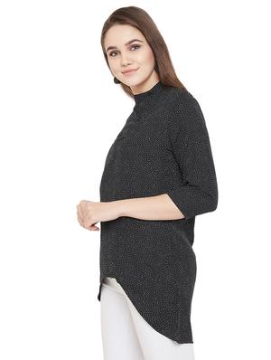pin dots high-low tunic - 16826121 - Standard Image - 2