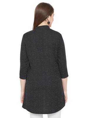 pin dots high-low tunic - 16826121 - Standard Image - 3