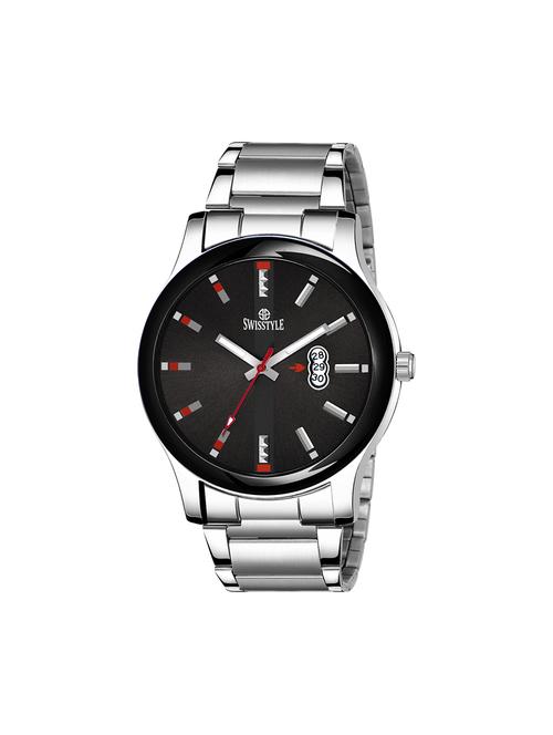 swisstyle digital black dial men's watch - ss-gr201-blk-ch - 16826143 - Standard Image - 1