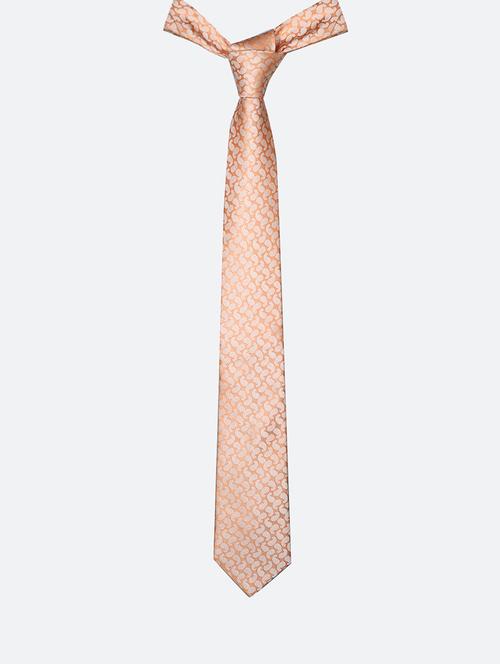 orange micro fiber tie - 16826156 - Standard Image - 1