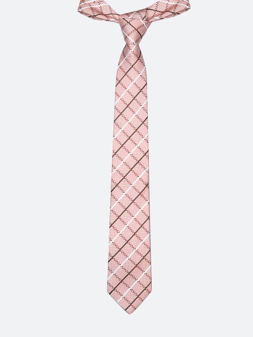 pink micro fiber tie - 16826157 - Standard Image - 1
