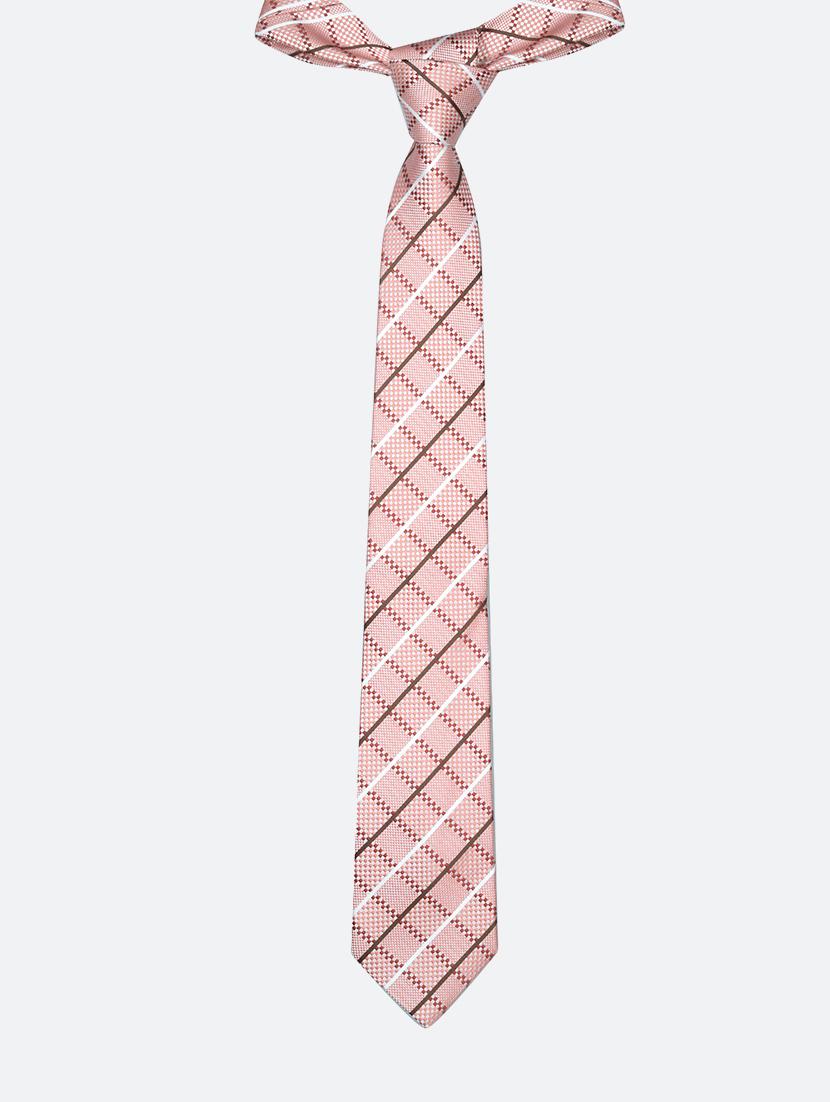 pink micro fiber tie - 16826157 - Zoom Image - 1
