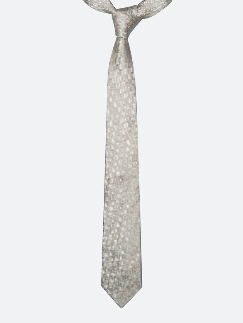 grey micro fiber tie - 16826160 - Zoom Image - 1