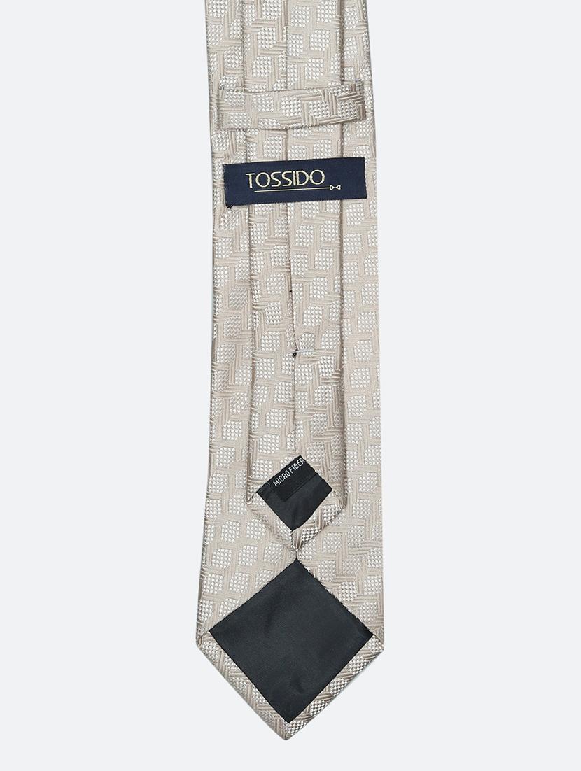 grey micro fiber tie - 16826160 - Zoom Image - 2