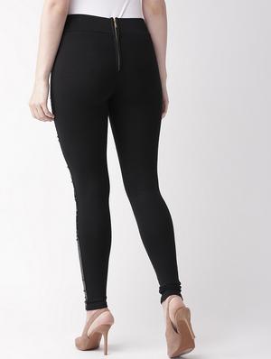 high rise side taped jeggings - 16826775 - Standard Image - 3