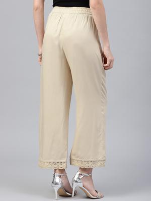 solid straight palazzo - 16827162 - Standard Image - 3