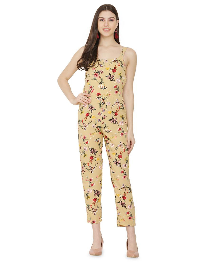 cami neck floral jumpsuit - 16827484 - Zoom Image - 1