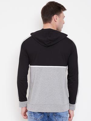 black color block t-shirt - 16828084 - Standard Image - 4