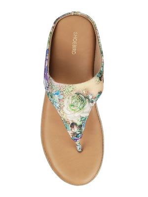 multi colored toe separator sandals - 16828232 - Standard Image - 4