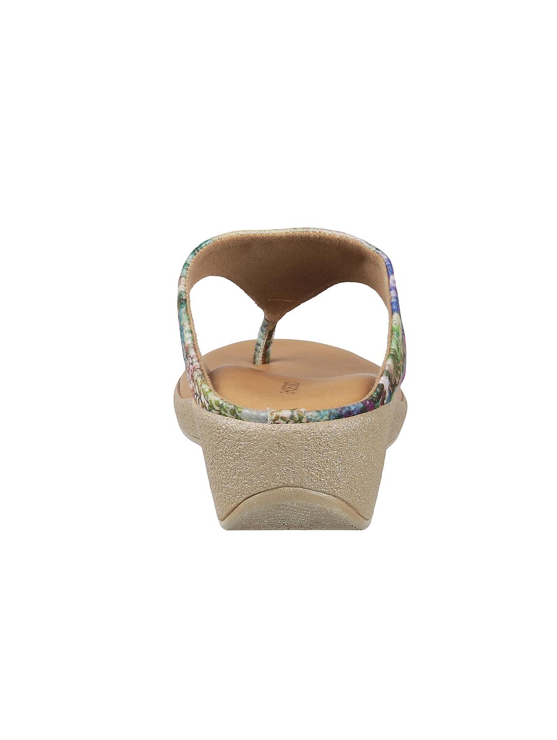 multi colored toe separator sandals - 16828232 - Zoom Image - 3