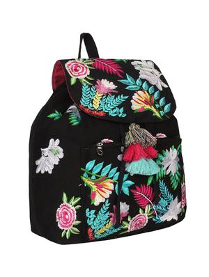 black canvas regular backpack - 16828254 - Standard Image - 4