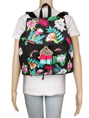 black canvas regular backpack - 16828254 - Standard Image - 5