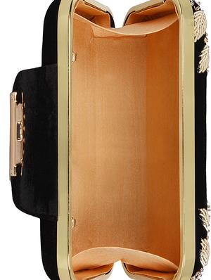 black velvet box clutch - 16828276 - Standard Image - 3