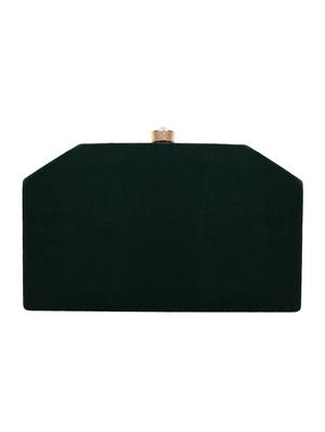 green velvet box clutch - 16828279 - Standard Image - 2
