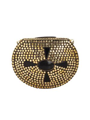 gold metal box clutch - 16828287 - Standard Image - 2