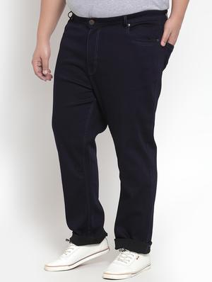 blue solid plain jeans - 16828673 - Standard Image - 2