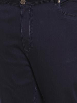 blue solid plain jeans - 16828673 - Standard Image - 5