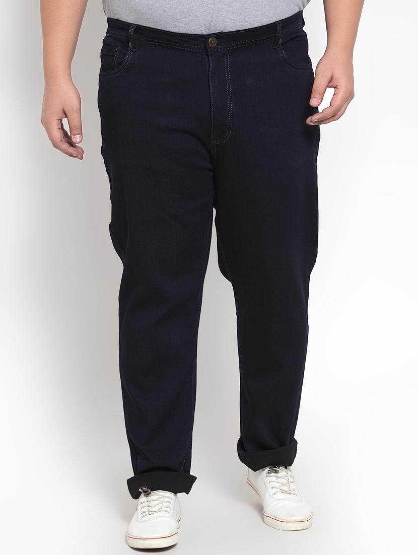 blue solid plain jeans - 16828673 - Zoom Image - 1