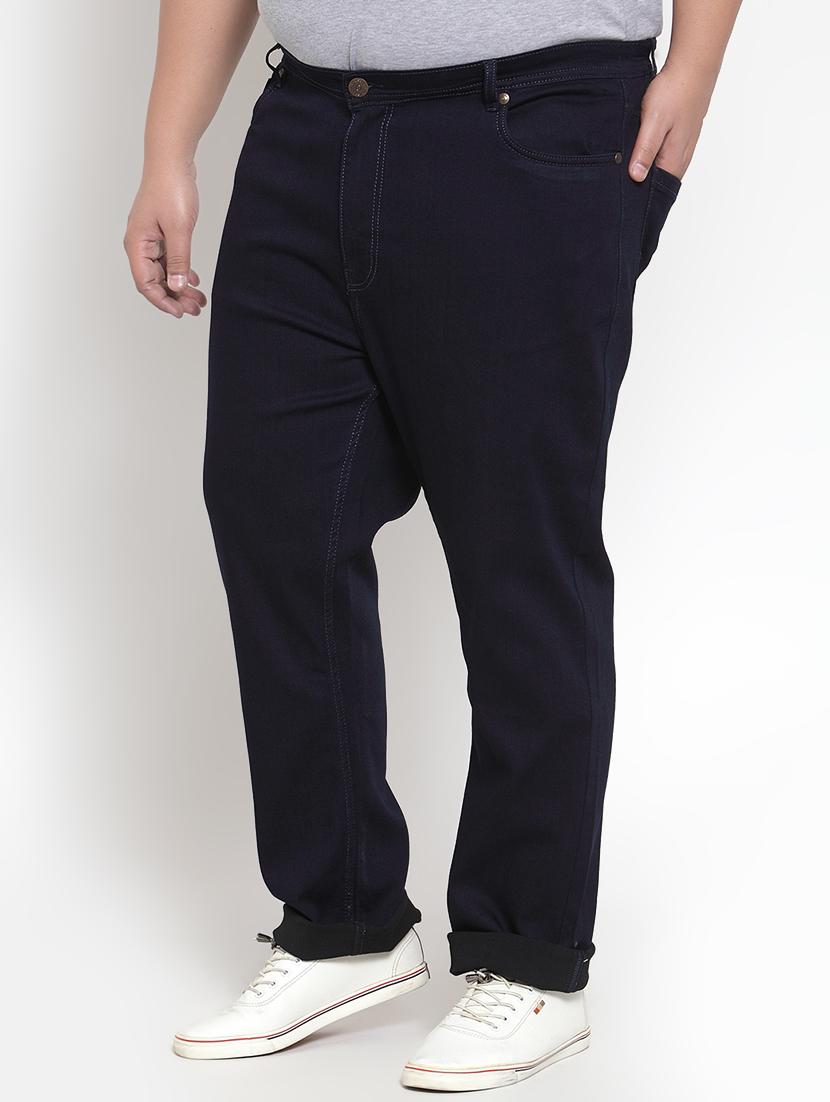 blue solid plain jeans - 16828673 - Zoom Image - 2